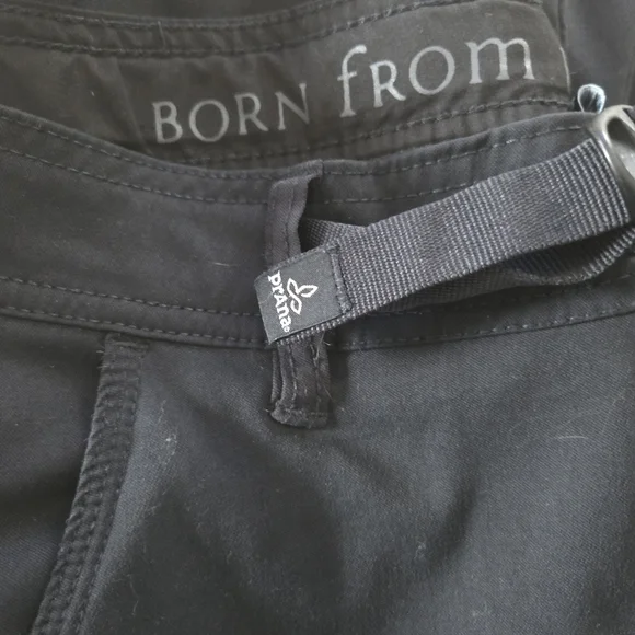 PrAna Bundle of 2 Cargo Mens Pants Nylon Black & Green Size 33x30 - Picture 6 of 12